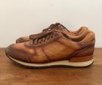 Magnanni leren sneakers bruin maat 39,5, Ophalen, Bruin, Sneakers of Gympen, Magnanni