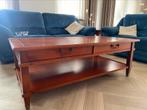 Salontafel in kersenhout, Ophalen, Gebruikt, 100 tot 150 cm, 50 tot 100 cm