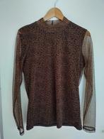 Kaffe longsleeve luipaardprint, Maat 38/40 (M), Verzenden, Zwart, Lange mouw