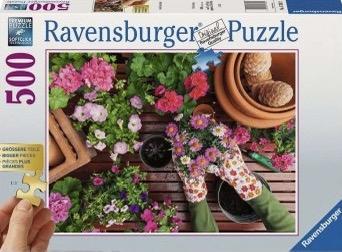 Ravensburger - Liefde voor de Tuin - 500XL stukjes