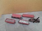 Fleischmann set van meerdere wagons (4 stuks!), Gebruikt, Gelijkstroom, Fleischmann, Wagon