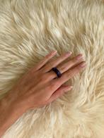 Paarse statement ring, Sieraden, Tassen en Uiterlijk, Ringen, Kunststof, Verzenden, Paars, Zo goed als nieuw
