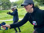 Lasergame op locatie - outdoor laserguns huren, Ophalen, Zo goed als nieuw