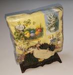 Brocante Gietijzeren servethouder, Ophalen of Verzenden, Gebruikt