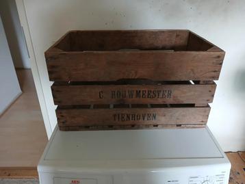 Vintage Houten Krat - C. Bouwmeester Tienhoven beschikbaar voor biedingen