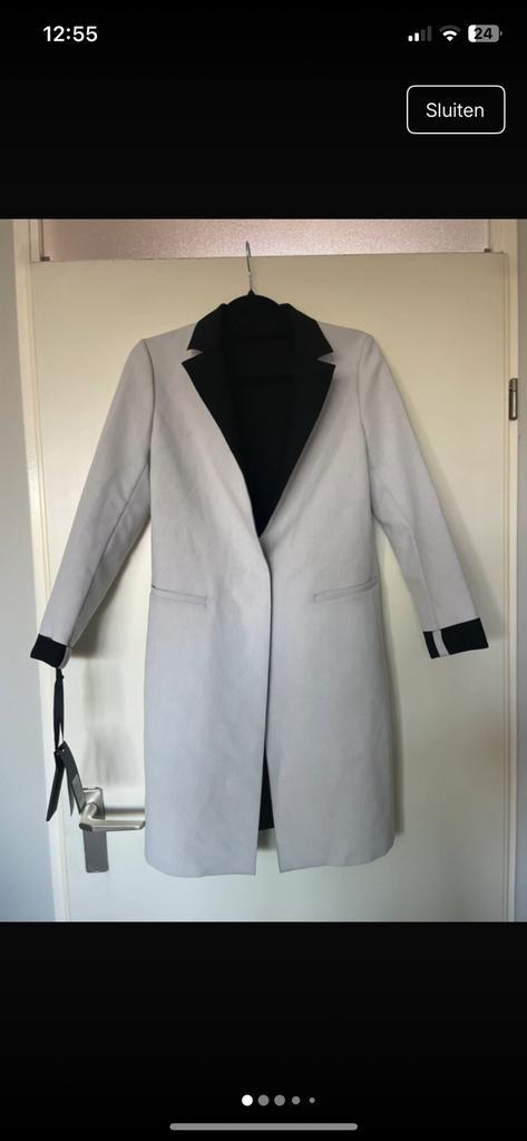 heel leuke mantel, Kleding | Dames, Jassen | Winter, Nieuw, Maat 36 (S), Grijs, Ophalen of Verzenden