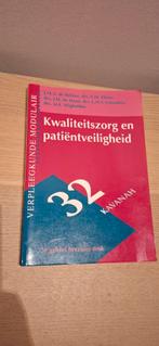 Kwaliteitszorg en patiëntenveiligheid 5e geheel herzienedruk, Ophalen of Verzenden, Zo goed als nieuw