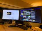 2 monitoren pc, Computers en Software, Monitoren, Ophalen, IPS, Zo goed als nieuw, Onbekend