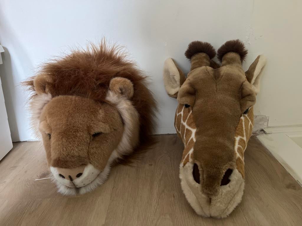 Wild ‘n Soft ~ Cesar leeuw en Ruby giraf, Ophalen of Verzenden, Zo goed als nieuw, Overige typen