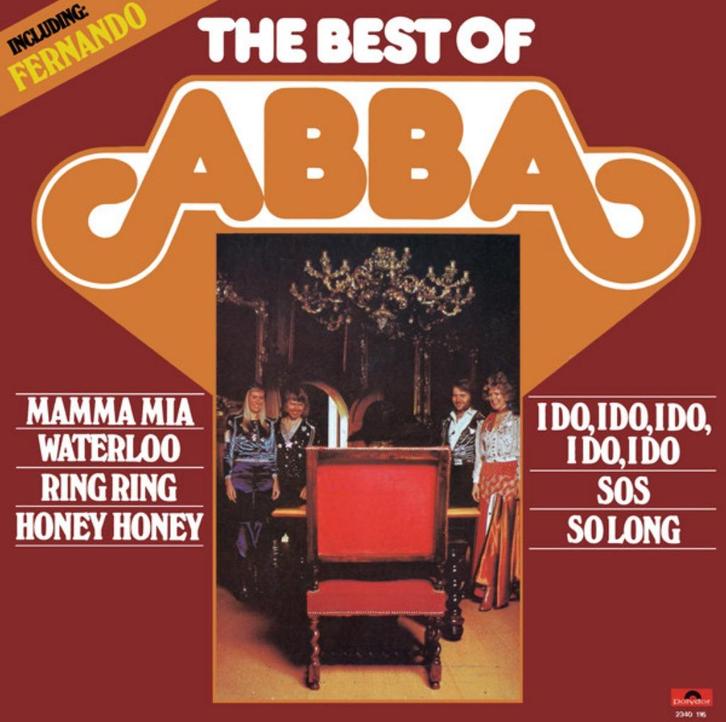 LP - ABBA ‎– The Best Of ABBA, Cd's en Dvd's, Vinyl | Pop, Gebruikt, 1960 tot 1980, 12 inch, Ophalen of Verzenden