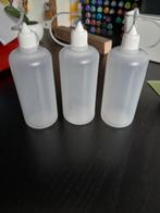 Flesjes voor knutselen, Ophalen