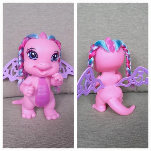 Magic Krysalix draak draakje vintage speelgoed, Kinderen en Baby's, Speelgoed | Overig, Zo goed als nieuw, Meisje, Ophalen of Verzenden