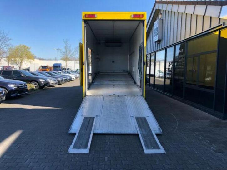 MAN tgl 12T Autotransporter 2-lader Doppelstock geschlossen, Auto's, Vrachtwagens, Bedrijf, ABS, Airconditioning, Boordcomputer