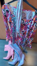 Disco jurk, maat L, Ophalen of Verzenden, Zo goed als nieuw, Maat 38/40 (M), Carnaval