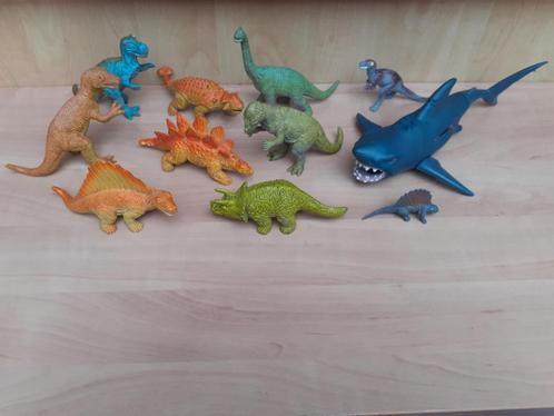Lot vintage dinosaurussen, Verzamelen, Speelgoed, Zo goed als nieuw, Ophalen