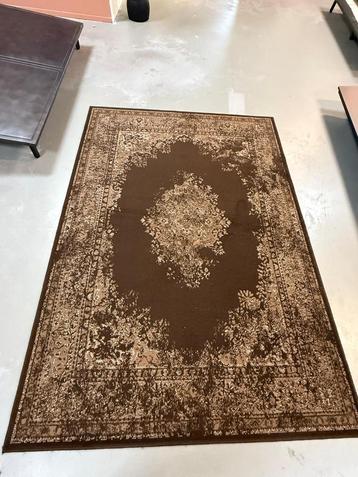 viscose vloerkleed bruin 160x230 beschikbaar voor biedingen