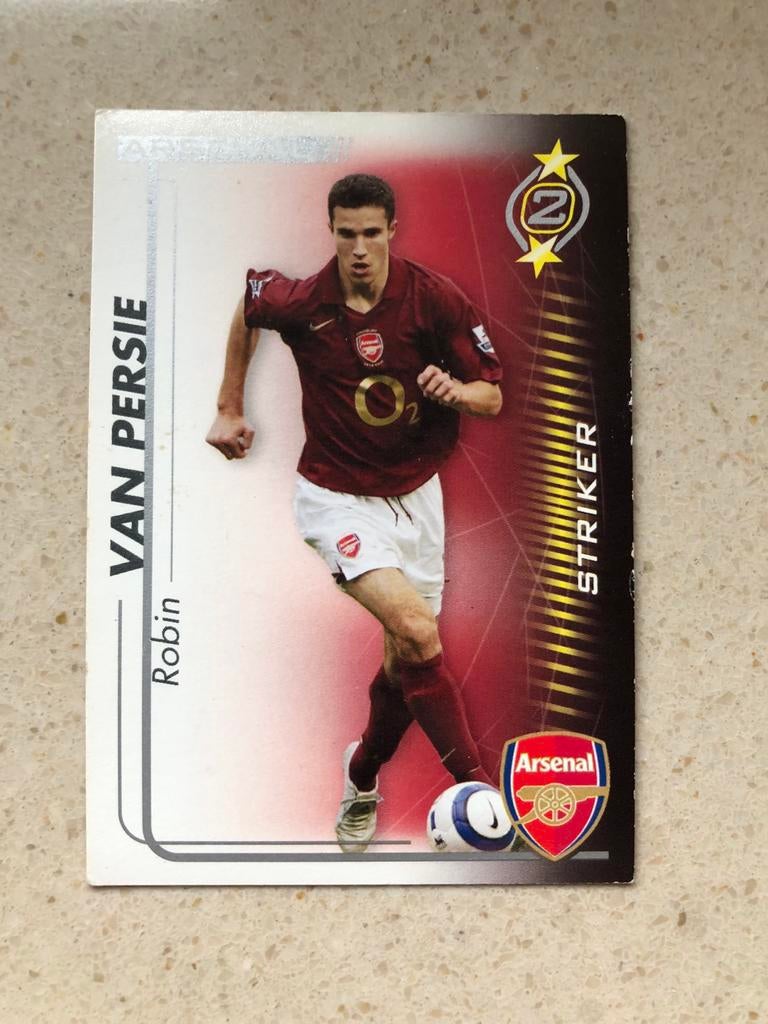 Shoot Out 2005-2006 Robin van Persie, Ophalen of Verzenden, Gebruikt, Sticker