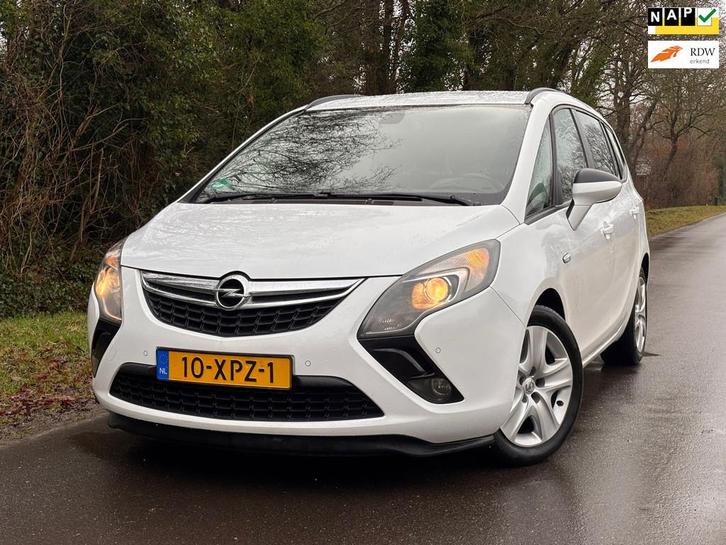 Opel Zafira Tourer 1.4 Edition | Airco + Cruise |, Auto's, Opel, Bedrijf, Te koop, Zafira, ABS, Airconditioning, Climate control