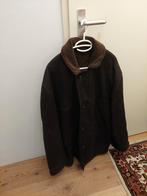 Leren Heren Jas Met Vacht. Merk Zaffers., Kleding | Heren, Jassen | Winter, Bruin, Overige maten, Ophalen of Verzenden, Zo goed als nieuw