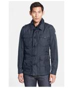 Moncler jas met binnenvoering .(rits), Ophalen of Verzenden, Blauw