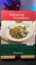 Italiaanse Klassiekers - Weight Watchers Kookboek, Boeken, Italië, Voorgerechten en Soepen, Ophalen of Verzenden, Zo goed als nieuw
