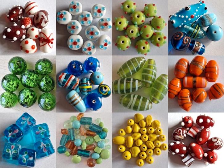 Nieuwe glas kralen sets voor 1 euro, Hobby en Vrije tijd, Kralen en Sieraden maken, Nieuw, Kraal, Verzenden