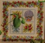 Borduurpatroon  Lavendel Merklap  nr 893 ma, Hobby en Vrije tijd, Borduren en Borduurmachines, Verzenden, Nieuw, Handborduren