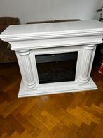 Schouw met elektrische kachel. Elektrische haard + ombouw, Huis en Inrichting, Haarden, Ophalen of Verzenden, Zo goed als nieuw