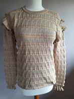 Nieuwe bruin/gouden stretch trui van May, maat M/L, Maat 38/40 (M), Bruin, May, Nieuw