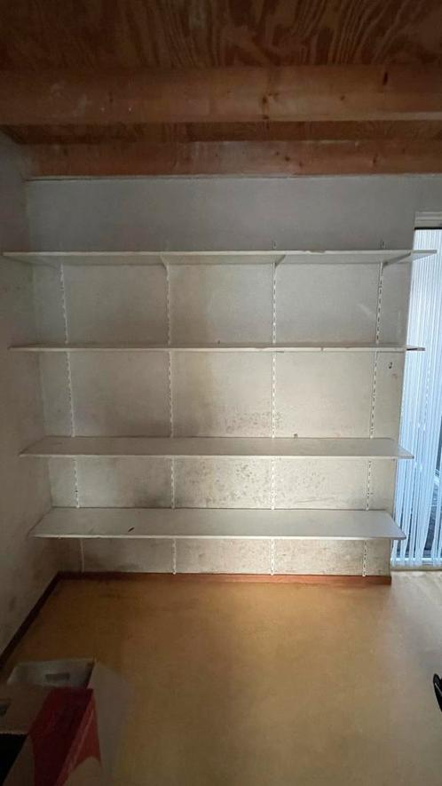 Wandplanken met plankdragers, Huis en Inrichting, Woonaccessoires | Wandplanken en Boekenplanken, Gebruikt, Ophalen