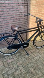 Te koop zgan matt zwart cortina u4 jongens/herenfiets 28inch, Versnellingen, Zo goed als nieuw, 57 tot 61 cm, Ophalen