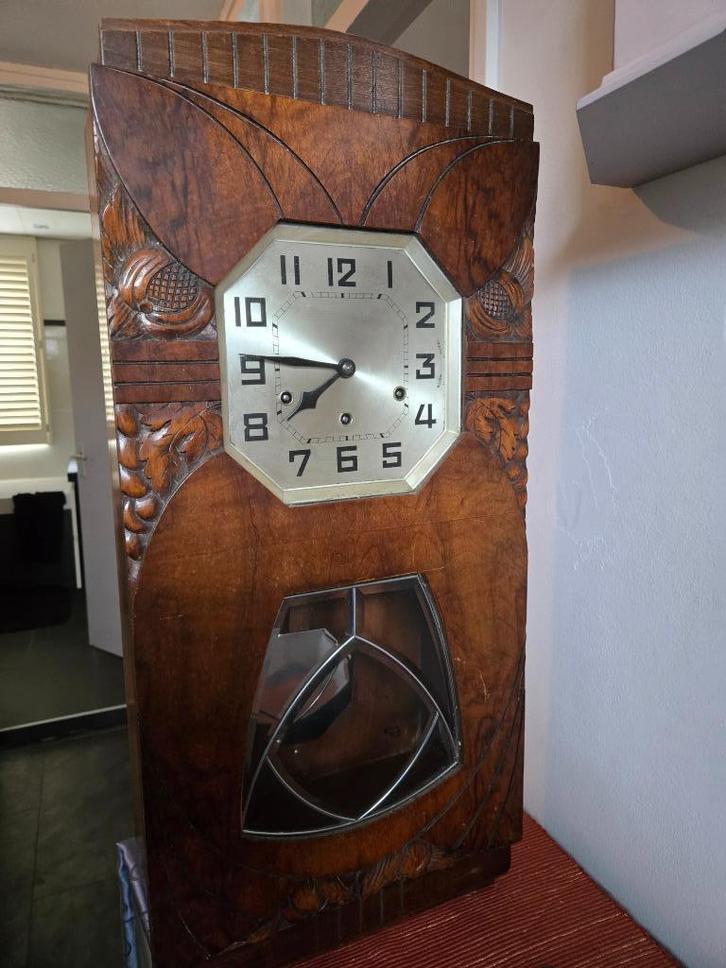 Westminster Trinity Wandklok  Art-deco ., Huis en Inrichting, Woonaccessoires | Klokken, Gebruikt, Wandklok, Analoog, Ophalen