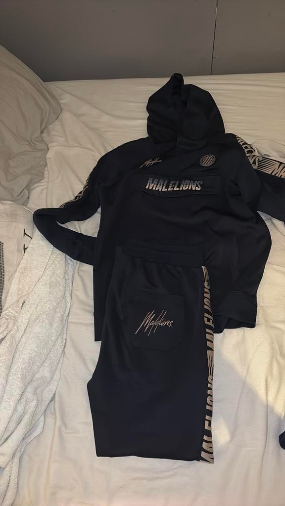 Malelions trainingspak maat xl, Blauw, Malelions, Maat 56/58 (XL), Ophalen of Verzenden