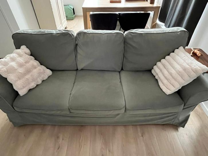 Ektorp 3 zitsbank, Huis en Inrichting, Banken | Bankstellen, Zo goed als nieuw, Rechte bank, Driepersoons, 200 tot 250 cm, 75 tot 100 cm