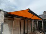 Zonnescherm breed 5790mm x uitval 4000mm!!!!!, 450 cm of meer, Ophalen of Verzenden, Nieuw, Elektrisch