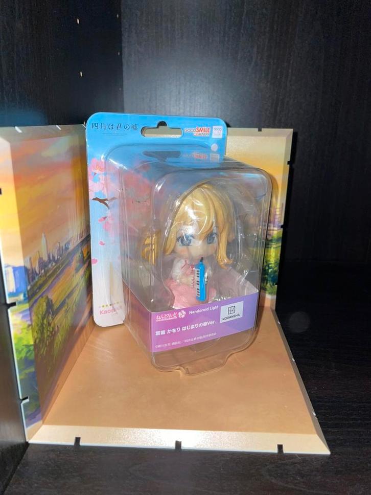 Your Lie In April - Kaori Nendoroid Light + Background, Verzamelen, Poppetjes en Figuurtjes, Nieuw, Ophalen of Verzenden