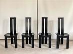 4x eetkamerstoel Pietro Constantini, 1980’s, Huis en Inrichting, Stoelen, Ophalen of Verzenden