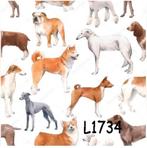 Servetten decoupage/bullet journal * honden L1734, Verzenden, Nieuw, Materiaal
