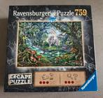 Escape Puzzel “ EENHOORN” ( Ravensburger ), Ophalen of Verzenden, 500 t/m 1500 stukjes, Zo goed als nieuw