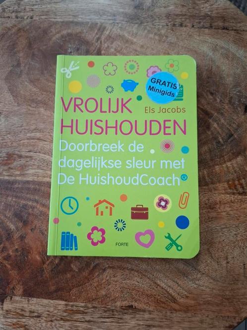 Els Jacobs - Vrolijk huishouden, Boeken, Studieboeken en Cursussen, Zo goed als nieuw, HBO, Ophalen of Verzenden