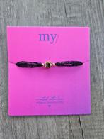 NIEUW armbandje met kant en goudkleurige ster MY JEWELLERY, Overige materialen, Verzenden, Nieuw, Met bedels of kralen