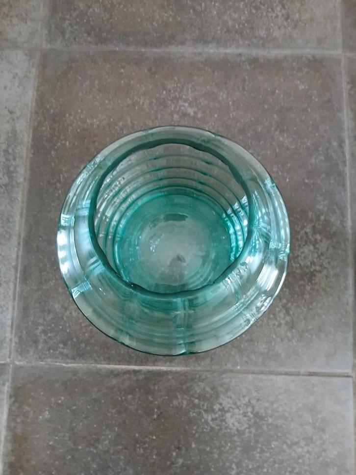 Mooie antieke groene vaas., Antiek en Kunst, Antiek | Vazen, Ophalen