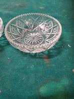 schaaltjes kristal ster van david 2 stuks vintage, Antiek en Kunst, Antiek | Glas en Kristal, Ophalen of Verzenden