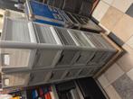 Trolley met 12 curver kratten 43x34x24 cm kabels diverse, Muziek en Instrumenten, Ophalen, Gebruikt, Overige instrumenten