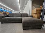 Hoekbank - Microvezel - Antraciet, 125 cm of meer, 125 cm of meer, Zo goed als nieuw, Info@homefriesland.nl
