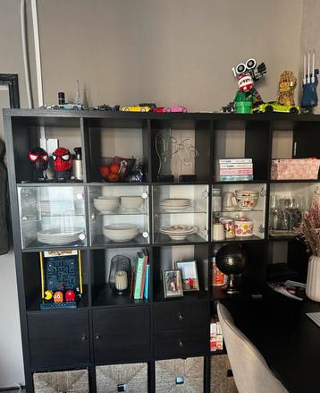 IKEA Kast 5x5 met lades, deuren & manden beschikbaar voor biedingen