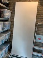 Nieuwe wit afgelakte deur, links draaiend. 78,5 x 201,5, Doe-het-zelf en Verbouw, Ophalen, Minder dan 80 cm, Binnendeur, Nieuw