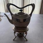 Antieke thee pot met brander jugendstil style, Ophalen