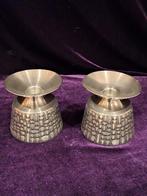 Set van 2 Vintage  Kandelaars Mastad, Huis en Inrichting, Woonaccessoires | Kandelaars en Kaarsen, Gebruikt, Ophalen of Verzenden