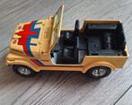 Beige Bburago Jeep CJ-7 schaal 1:24 – vintage model, Hobby en Vrije tijd, Ophalen of Verzenden, Gebruikt, Auto, Bburago